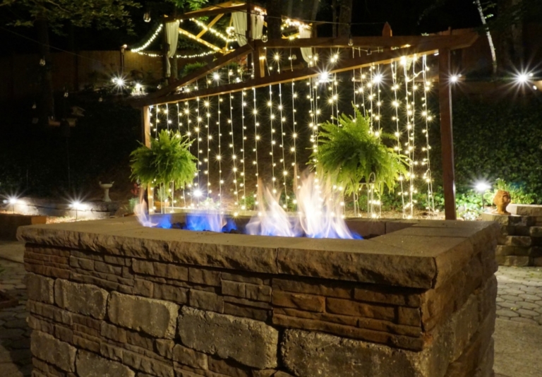 Fire Pit at The Petite Wedding Venue - Birmingham, AL